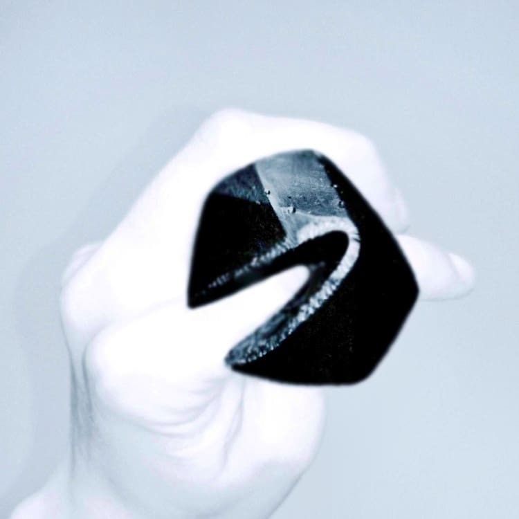 Facet ring designed by Luciana Andrea Sessa